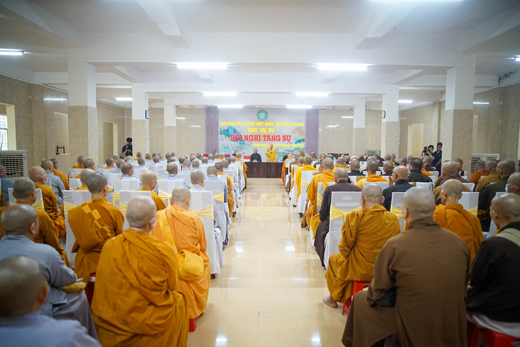 Kiên Giang: Hội nghị Tăng sự đầu năm Quý Mão, triển khai nhiều Phật sự trọng tâm năm 2023