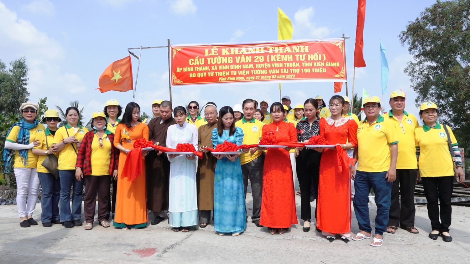 Kiên Giang: Khánh thành 2 cây cầu nông thôn tại huyện Vĩnh Thuận và An Minh