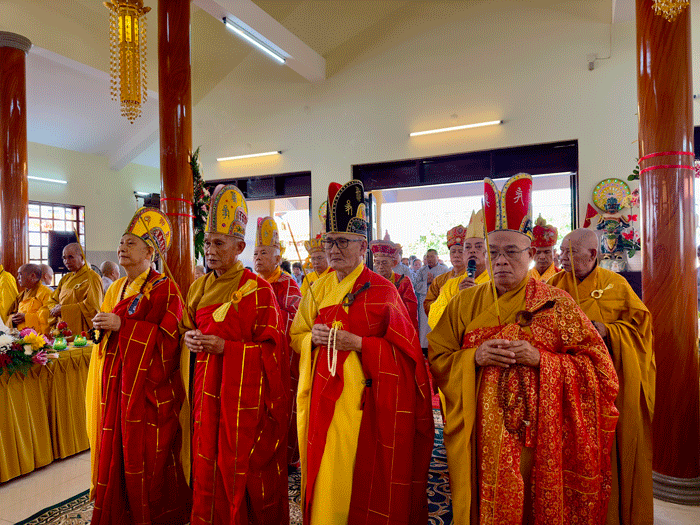 H.Gò Công Đông: Chùa Phước Trường trang nghiêm tổ chức Pháp hội Dược sư cầu an đầu năm