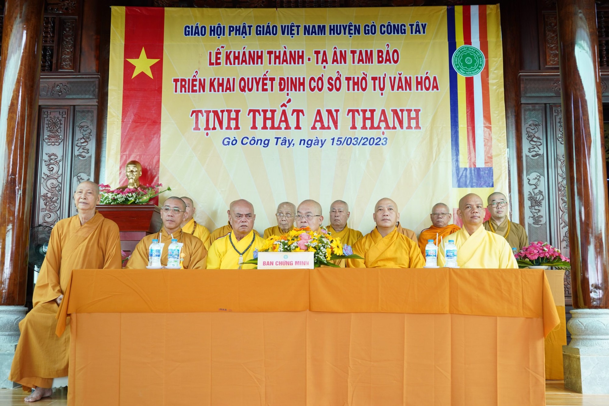 Tiền Giang: Lễ Khánh thành tịnh thất An Thạnh, huyện Gò Công Tây