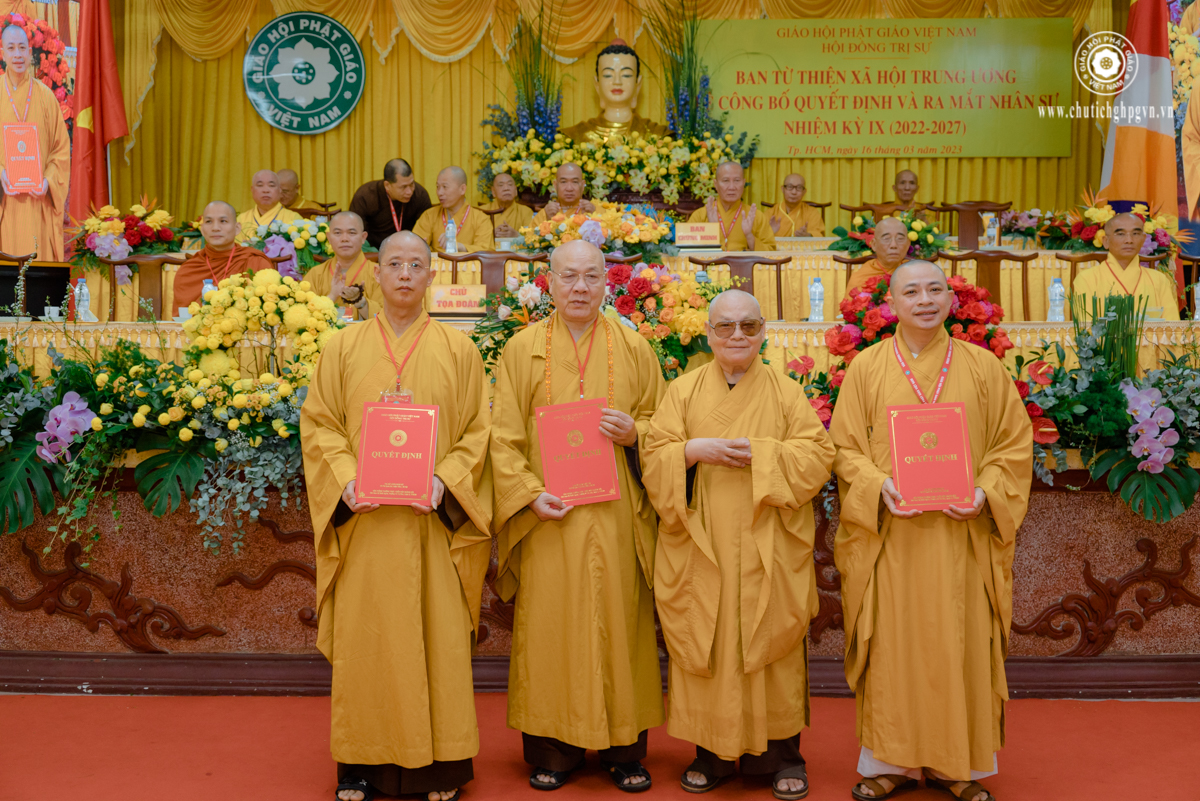 Ban Từ thiện Xã hội Trung ương đón nhận Quyết định và ra mắt nhân sự nhiệm kỳ IX (2022 – 2027)