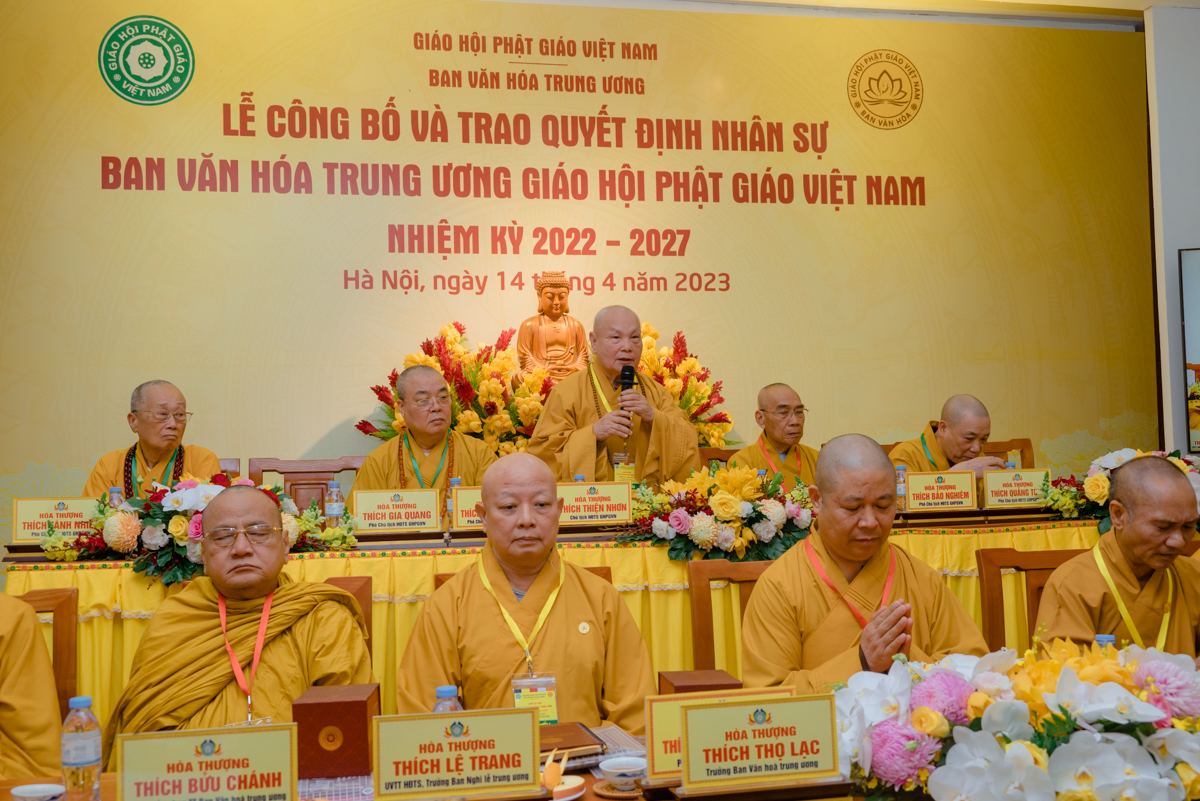 Ban Văn hóa Trung ương đón nhận quyết định và ra mắt nhân sự nhiệm kỳ IX (2022 – 2027)