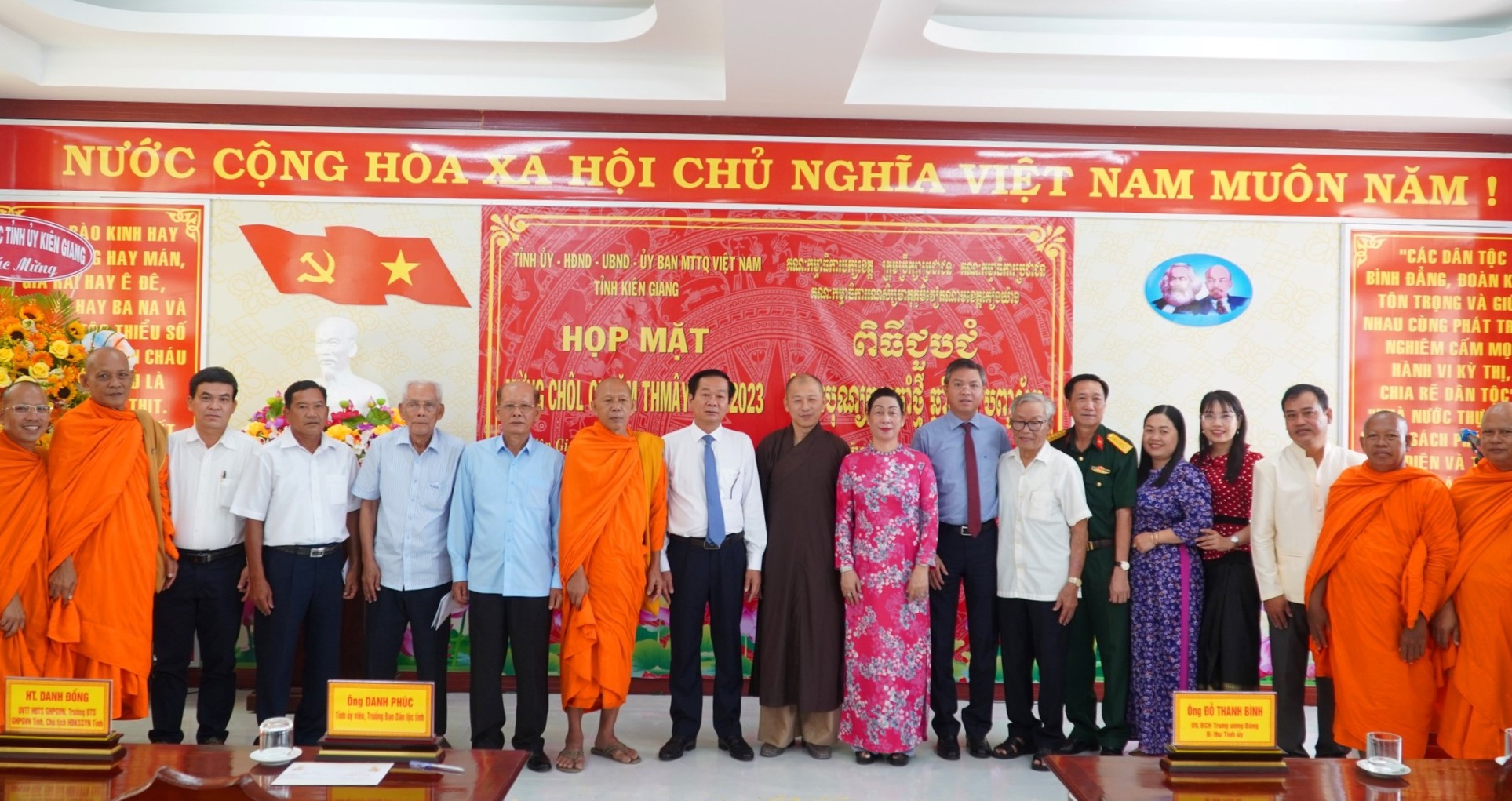 Kiên Giang: Đồng bào Khmer tỉnh đón tết Chôl Chnăm Thmây phấn khởi, đoàn kết và vui tươi