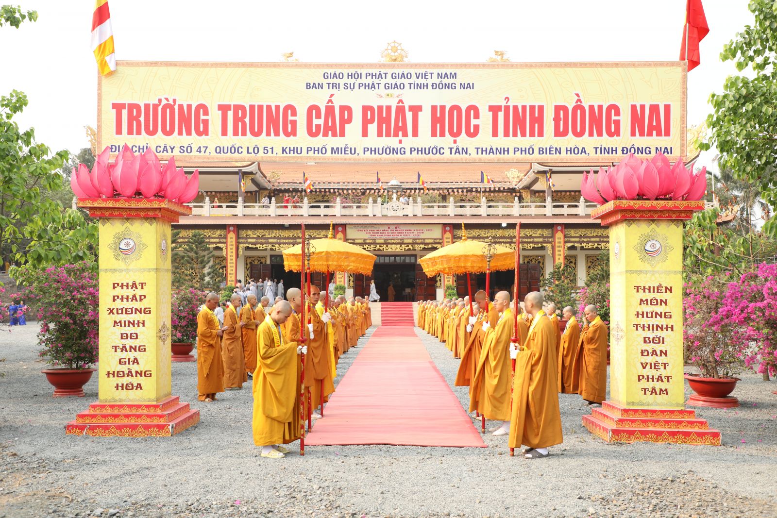 Đồng Nai: Trường Trung cấp Phật học tổ chức lễ phát Văn bằng Tốt nghiệp Khóa IX (2020 – 2023), Giới thiệu Khóa X và Khai giảng Khóa XI