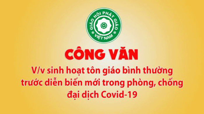 Công văn V/v sinh hoạt tôn giáo bình thường trước diễn biến mới trong phòng, chống đại dịch Covid-19 Ngày đăng: 09/05/2020