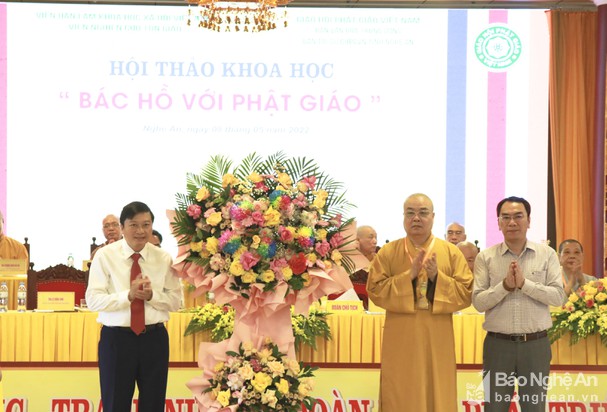 Nghệ An: Hội thảo khoa học ‘Bác Hồ với Phật giáo’