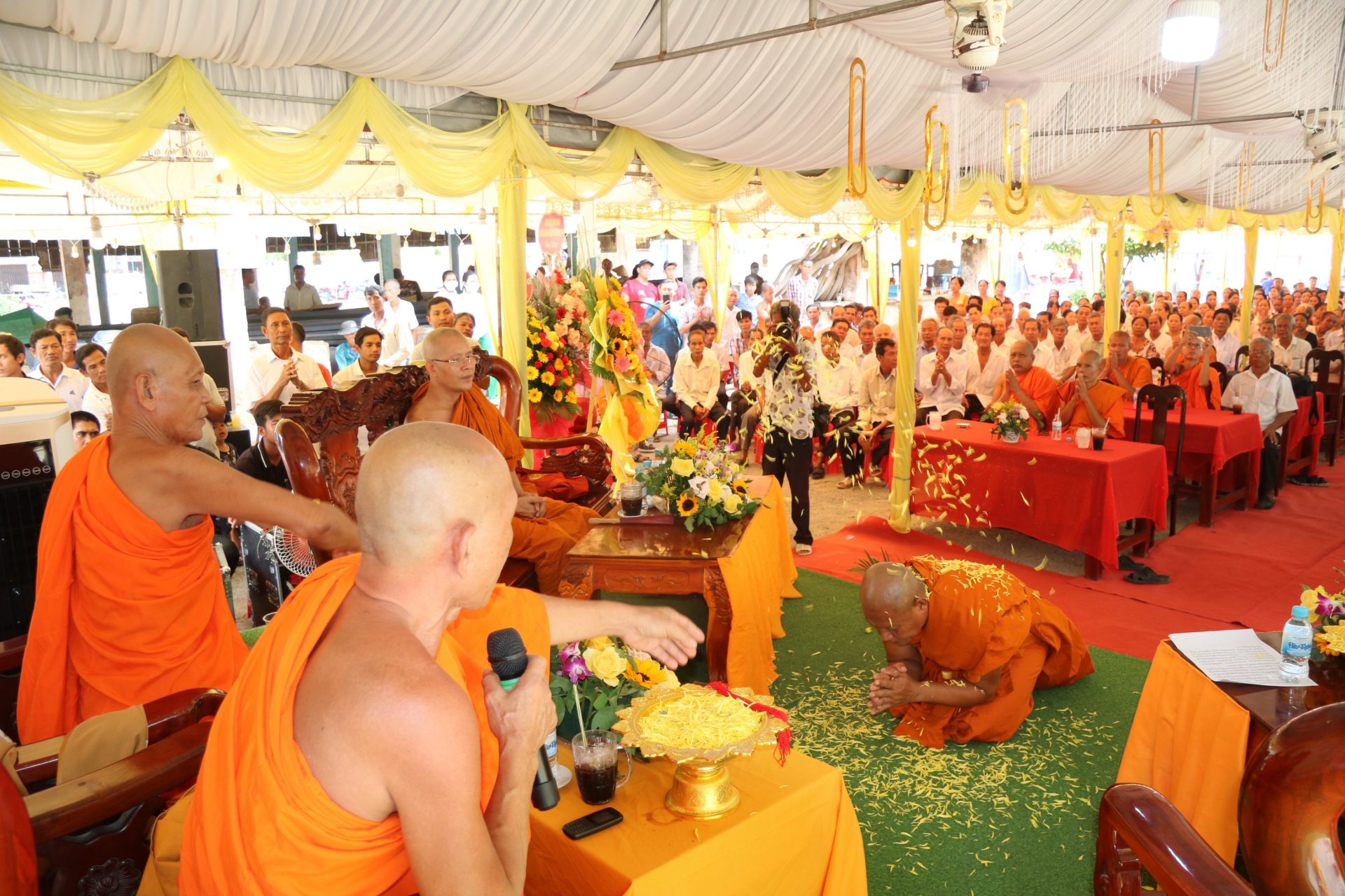 Kiên Giang: Lễ công bố quyết định bổ nhiệm trụ trì chùa Khlang Mương huyện Châu Thành