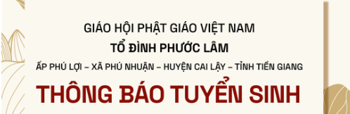 Tổ đình Phước Lâm: Tuyển sinh học viên tham gia câu lạc bộ võ thuật cổ truyền thiếu lâm