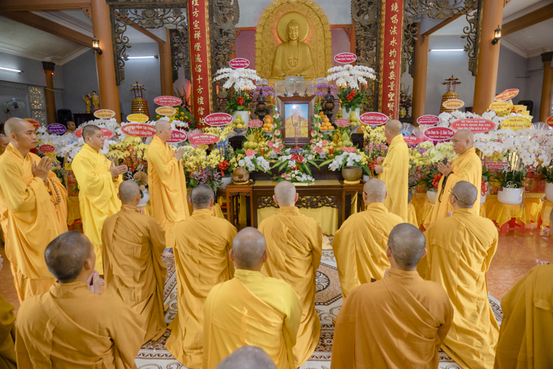 TP.HCM: Trang nghiêm tưởng niệm 10 năm Hòa thượng Thích Đạt Đạo viên tịch