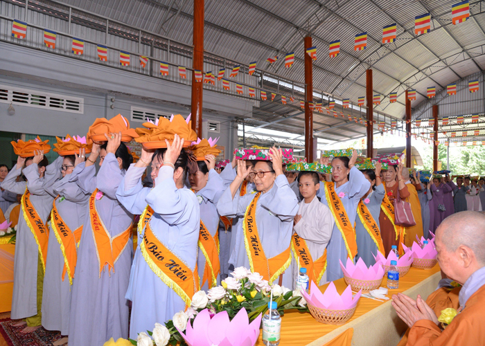 H.Cai Lậy: Chùa Từ Ân tổ chức Đại lễ Vu lan Báo hiếu Phật lịch 2567