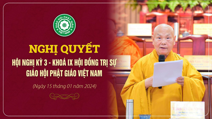 Nghị quyết Hội nghị kỳ 3 - Khoá IX Hội đồng Trị sự GHPGVN