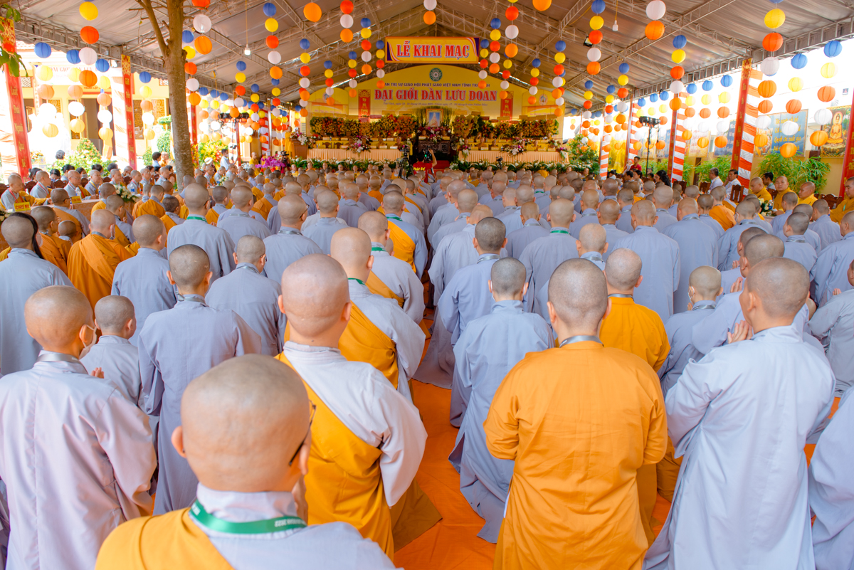 Trà Vinh: Hòa thượng Chủ tịch đương vi Đàn đầu Hòa thượng Đại Giới đàn Lưu Đoan