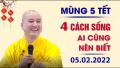 4 CÁCH SỐNG THÔNG MINH - THẦY THÍCH PHÁP HÒA